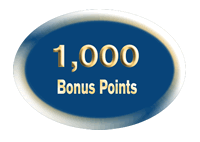 1000 Bonus Points